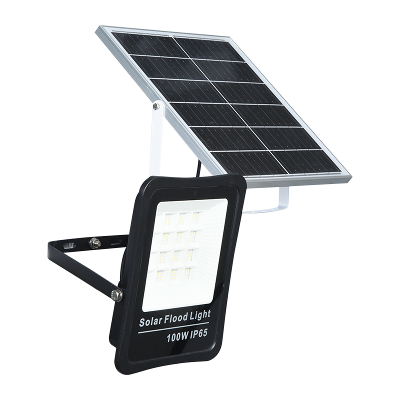 PY-SLFL30-100W ضوء الفيضانات بالطاقة الشمسية في الهواء الطلق منخفض الطاقة