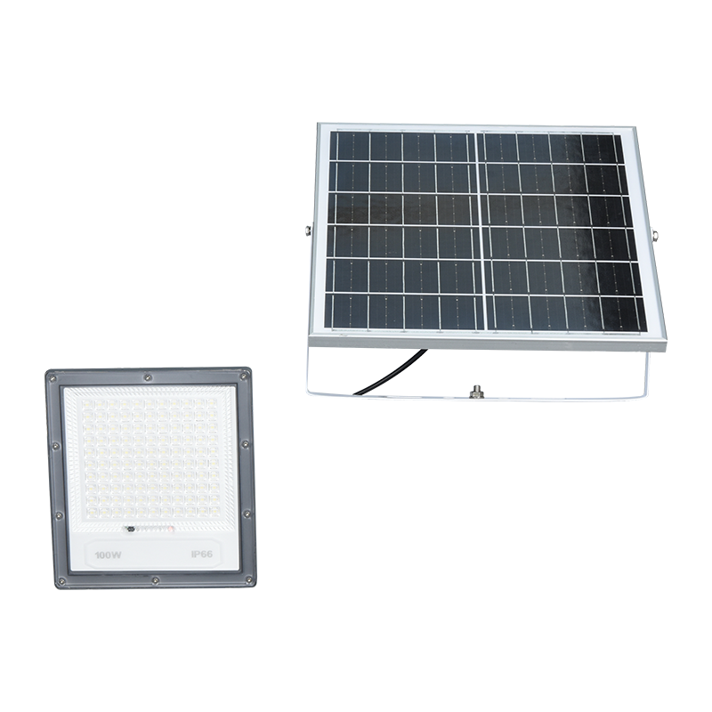 PY-SLFL40-100W ضوء الفيضانات الشمسي الصديق للبيئة في الهواء الطلق