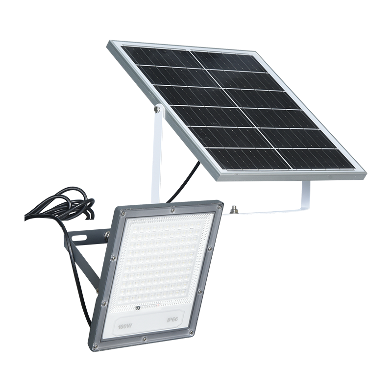 PY-SLFL40-100W ضوء الفيضانات الشمسي الصديق للبيئة في الهواء الطلق
