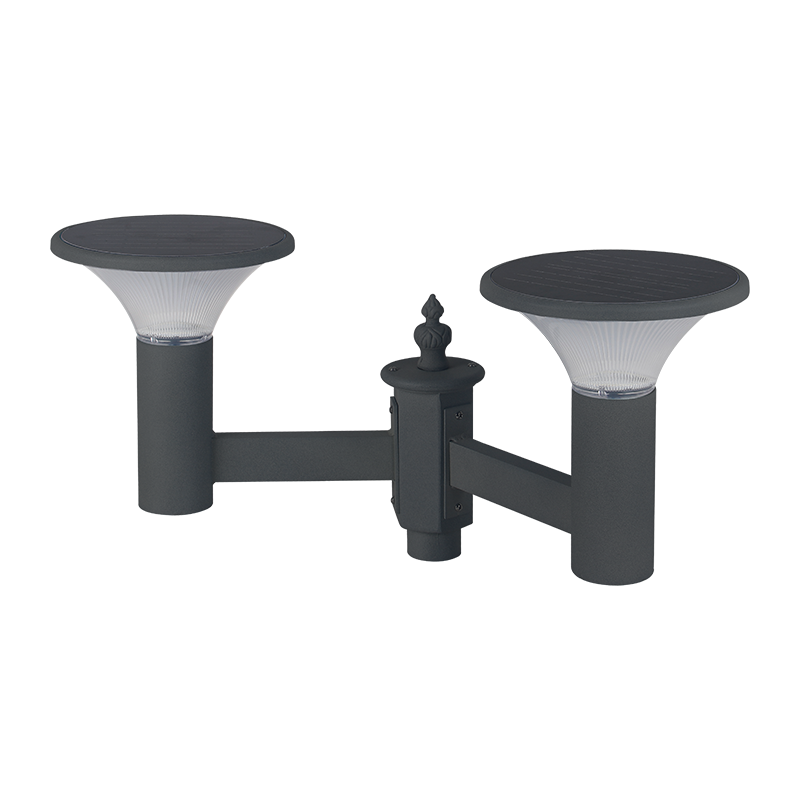 PY-SG018-16W مصباح حديقة بالطاقة الشمسية مزدوج